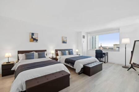 2Br 3Ba Ocean Front Condo On The Boardwalk Cozysuites Atlantic City Kültér fotó